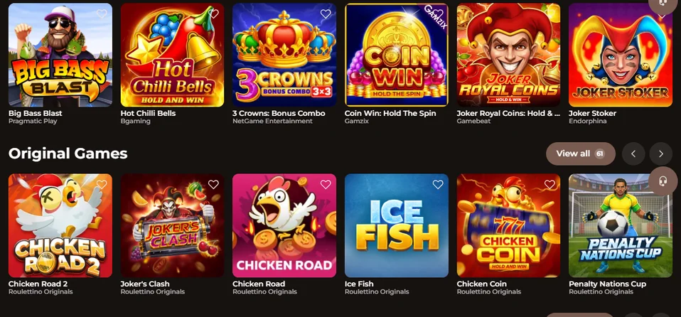 Gioca jackpot Roulettino Casino